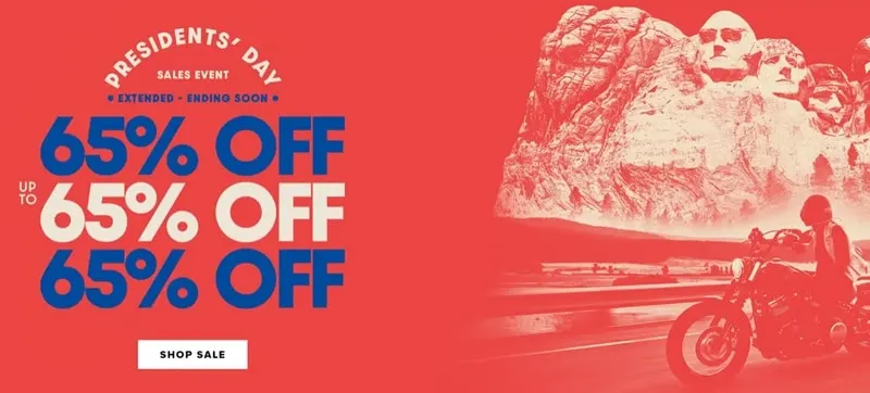 President Day Sale Offer