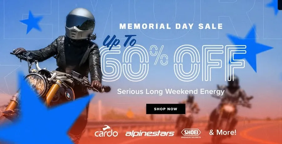 Memorial Day Sale Offer