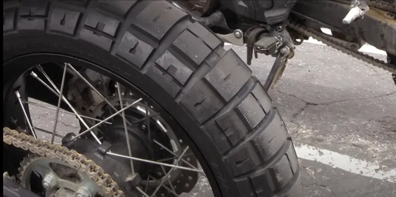 Pirelli Scorpion Rally STR sizing strategy shows its role in modern adventure bikes, with extensive OEM adoption:
